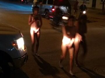 Obligan a 3 mujeres en Sonora a caminar desnudas