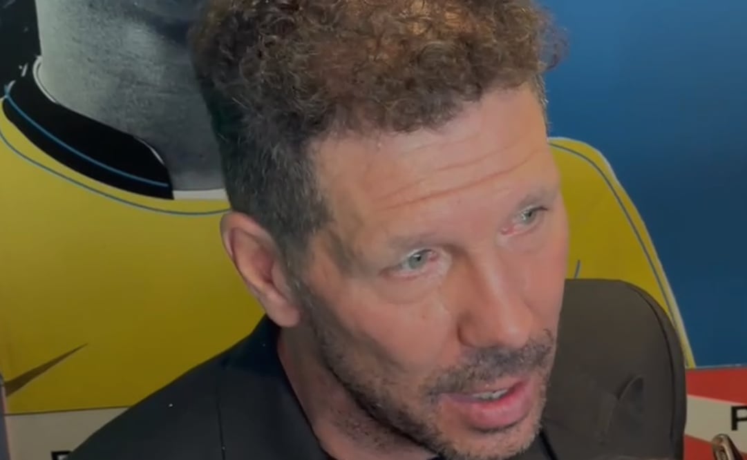 Diego Pablo Simeone en Qatar antes del partido de México / Foto: Especiales