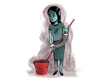 Trabajo doméstico, explotación de niñas