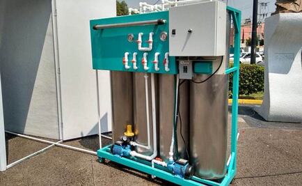 Propone Brugada sistema potabilizador de agua