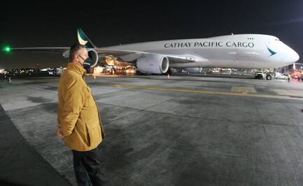 Arriban a México un millón de vacunas Sinovac provenientes de China