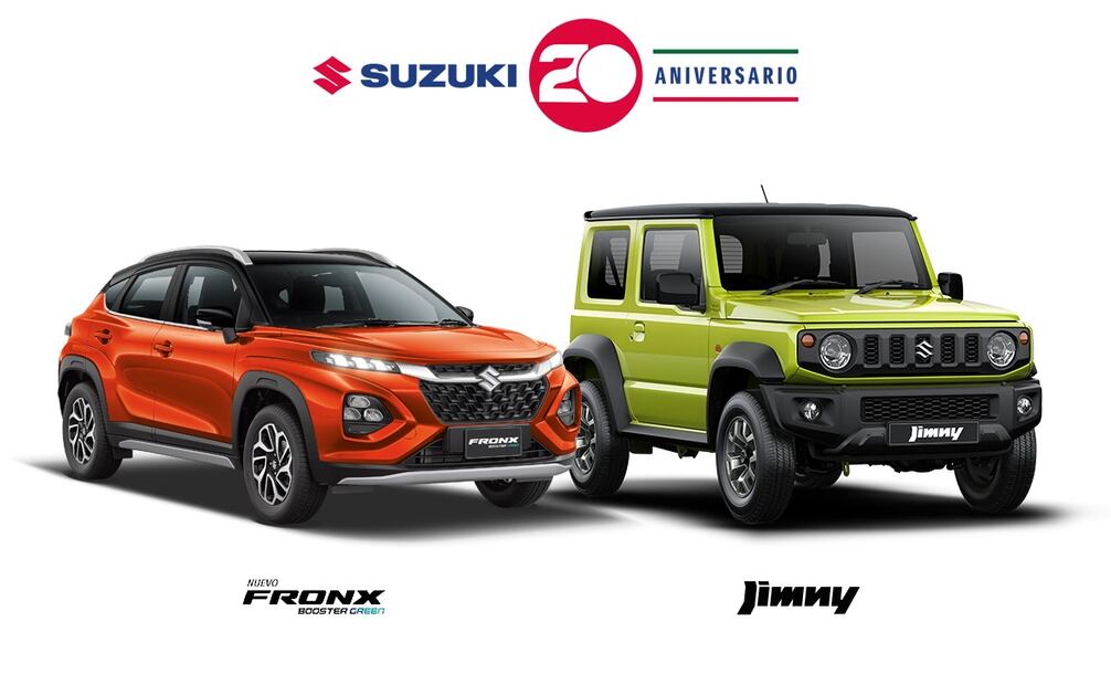 SUZUKI celebra 20 años de presencia en México, consolidándose como una de las marcas favoritas de los conductores