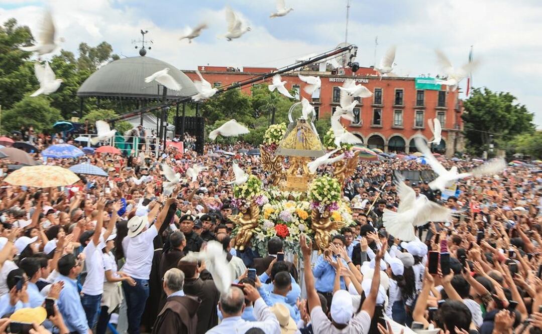 En noviembre de 2018, la Romería de la Virgen de Zapopan fue declarada Patrimonio Cultural Inmaterial de la Humanidad. Foto: Especial