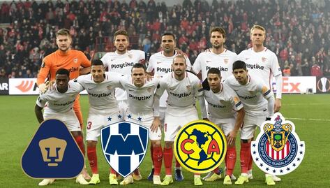 Sevilla enfrentará a equipos mexicanos
