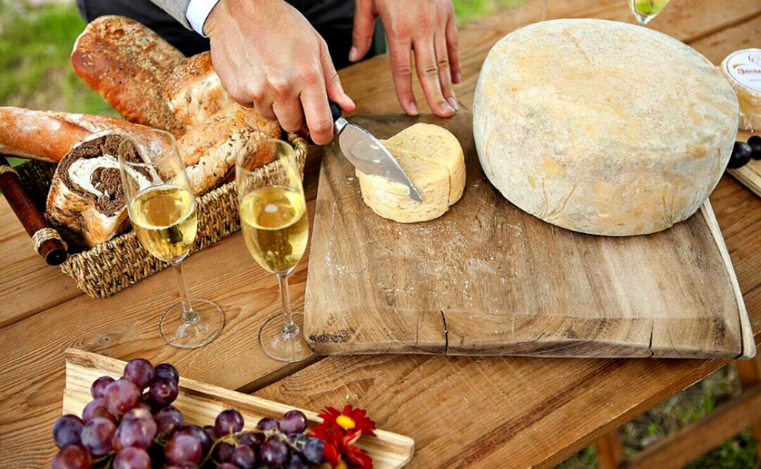 En Tequisquiapan un guía explica las diferencias entre las variedades de uva, proceso de elaboración de los vinos y, también, sobre el proceso de maduración de los quesos. (Foto: Archivo El Universal)