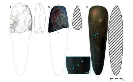 En la prehistoria ya distribuían herramientas