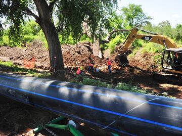 Construyen acueducto para dotar de agua a pueblos yaquis en Sonora