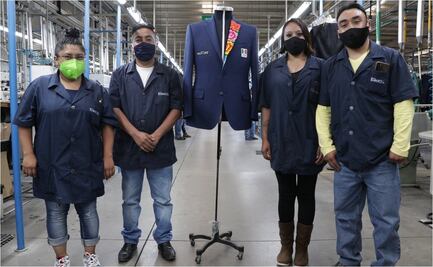 Mexiquenses arman con amor, trajes olímpicos de la Delegación Mexicana