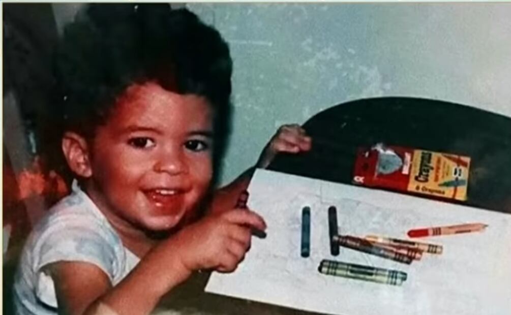 Bad Bunny cuando era niño.