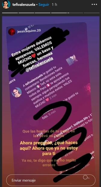 Tras violencia, Tefi Valenzuela le deja en redes mensaje a Eleazar Gómez