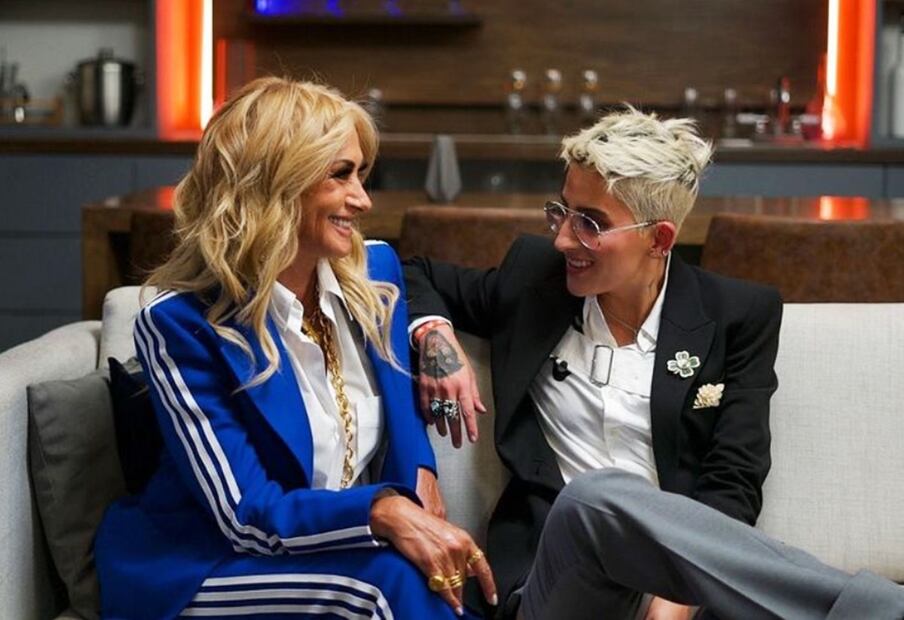 Adela Micha y Maca Carriedo trabajan juntas en "La Saga".
Foto: Instagram