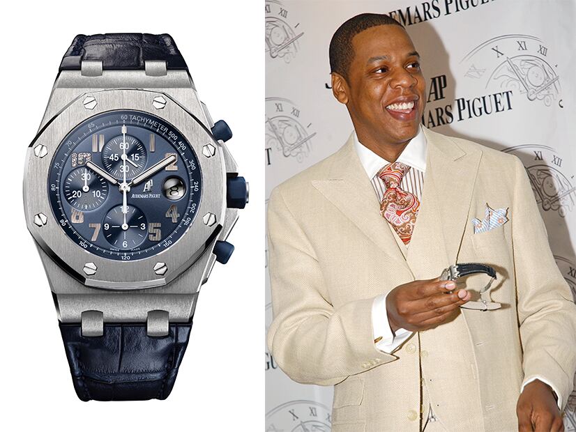 Jay Z con su Royal Oak Offshore