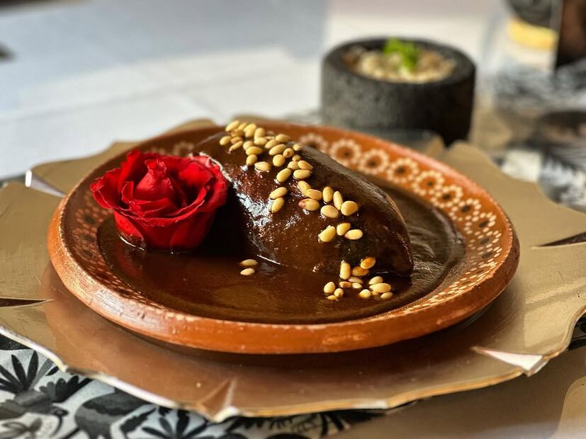 Chile relleno del restaurante Roldán 37. Foto: Cortesía