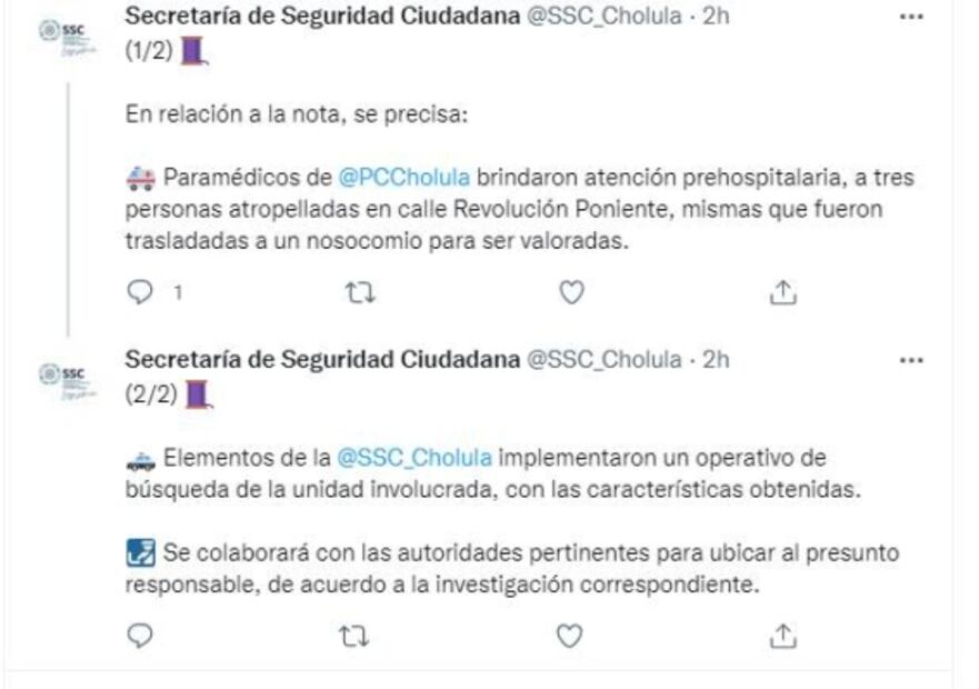 Buscan a automovilista que atropelló a tres hermanas que estaban viendo el eclipse lunar en Puebla  