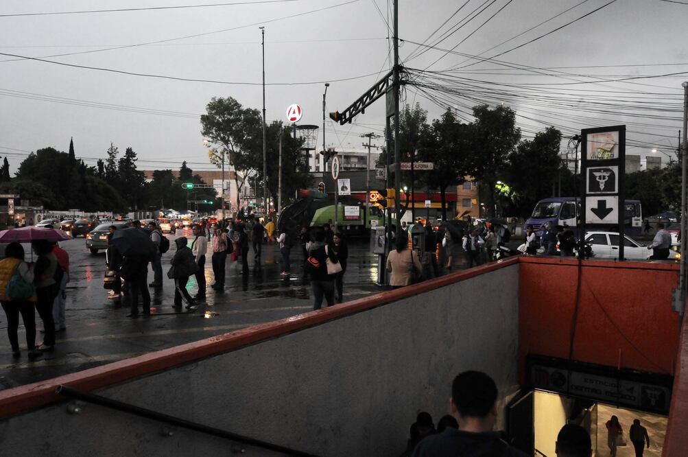 En la estación Centro Médico se dio la detención el 13 de enero. Foto. Archivo. 