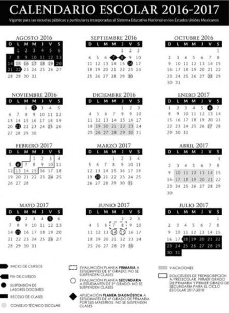 Entérate. Los fines de semana largos del 2017