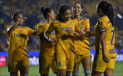 Tigres Femenil avanza sin problemas a las semifinales tras eliminar al Atlas