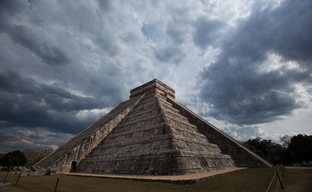 El Castillo en Zona Arqueológica de Chichén Itzá. Foto: Archivo