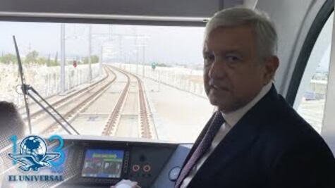 AMLO y Alfaro recorren obras del metro de Guadalajara