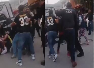 VIDEO: "Nos están apuntando con las pistolas", policías de Ecatepec se enfrentan contra civiles tras accidente de tránsito