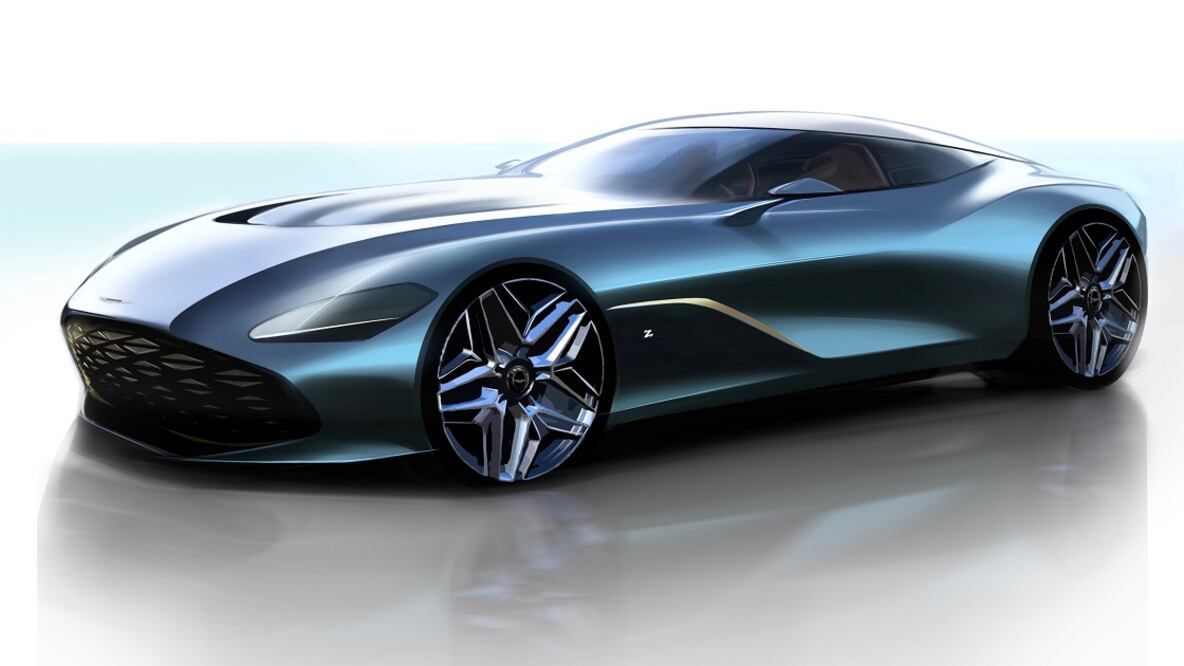 Aston Martin revela las primeras imágenes del nuevo auto 'DBS GT Zagato'
