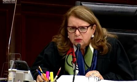 Ministra Loretta Ortiz propone negar un amparo a asociación civil contra ley de Guardia Nacional