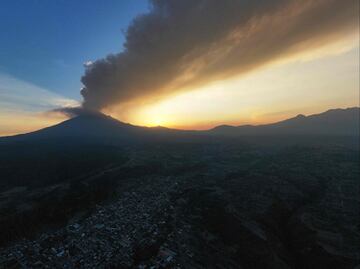 Volcán Popocatépetl: ceniza volcánica podía alcanzar seis estados, incluyendo la CDMX; alerta permanece en Amarillo Fase 2