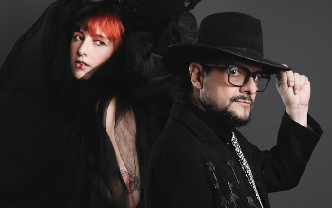 María Barracuda y Chiquis Amaro, integrantes de JotDog, invitados especiales en "Lagunilla mi barrio". 
Foto: Cortesía