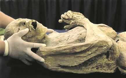 Ponen en cuarentena a momia viajera 