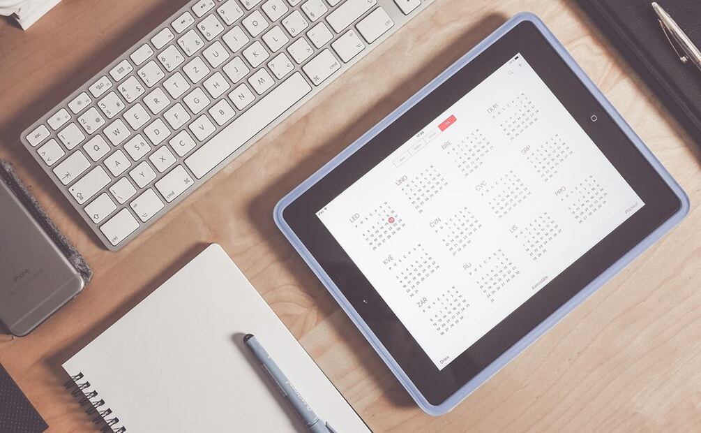 Calendario mensual. / foto: Pixabay.