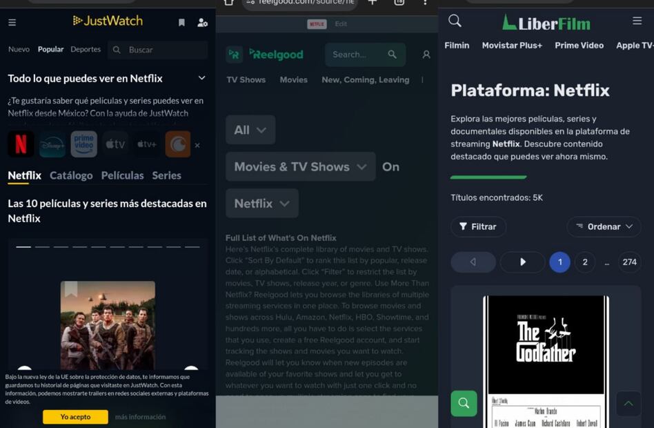 Cómo ver el catálogo de netflix sin suscribirse. Foto: Captura de pantalla