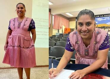 ¡Orgullo nacional! Mujer mexicana se gradúa con tesis en lengua náhuatl