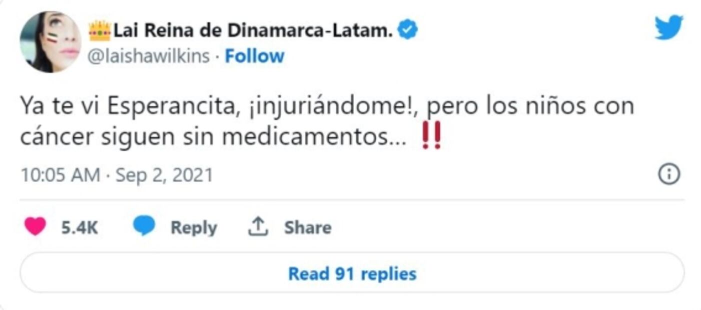 Todas las polémicas en las que Laisha Wilkins se ha metido con la 4T