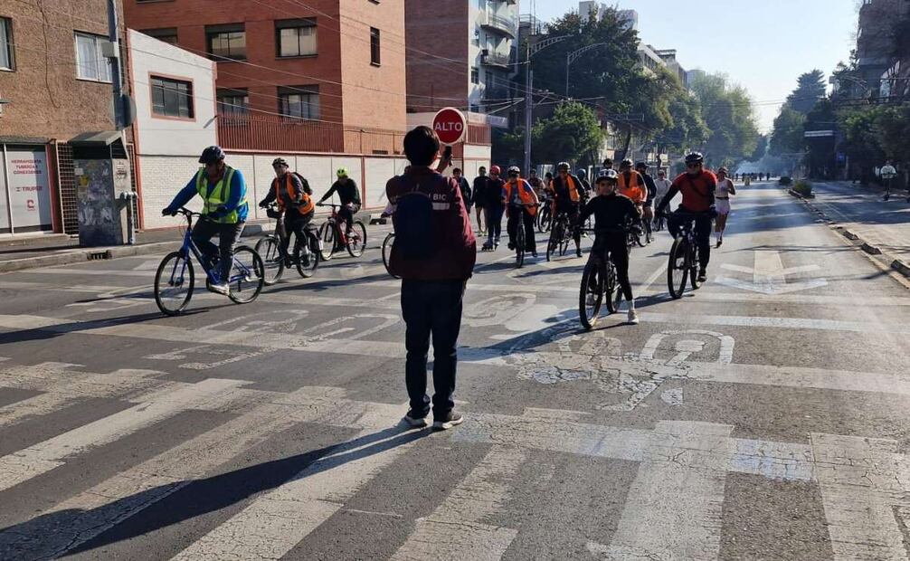 Muévete en Bici rompe récord de asistencia; participan 121 mil personas, 19 de enero de 2025. Foto: Especial