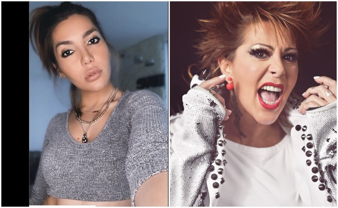 Frida Sofía y Alejandra Guzmán. Fotos: Captura instagram Frida Sofía y archivo