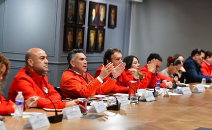 Alito Moreno se reúne con dirigentes del PRI de los 32 estados; “estamos listos para competir”, afirma