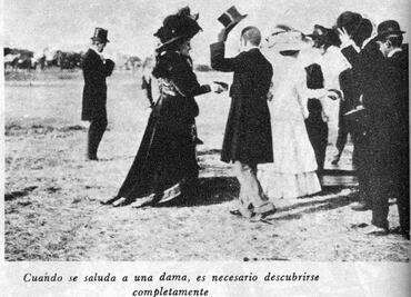 Así se comportaban en las calles del siglo XIX