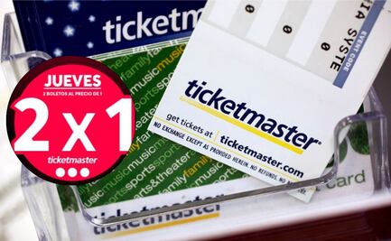 Ticketmaster lanza 2x1 en sus boletos este jueves 16 de enero; ¿en cuáles aplica?