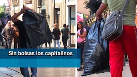 De esta manera reaccionaron los chilangos ante la prohibición de las bolsas de plástico