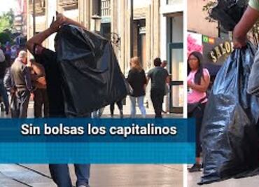 De esta manera reaccionaron los chilangos ante la prohibición de las bolsas de plástico