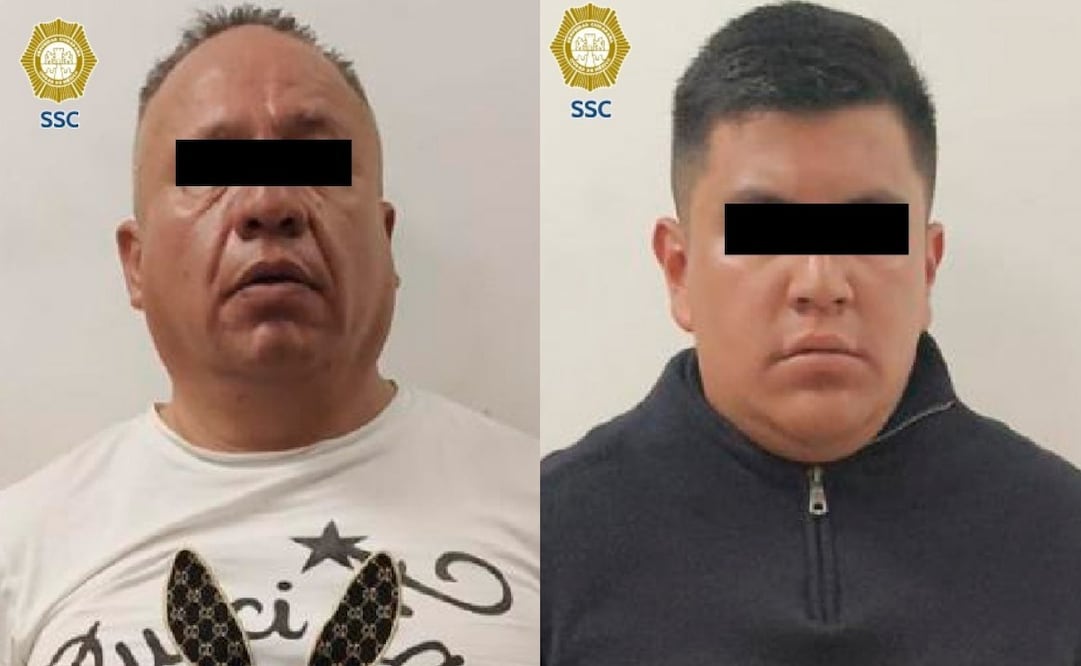 Elementos de la policía capitalina detuvieron ayer a dos sujetos implicados en el robo a un Ishop de Patio Tlalpan, de donde sustrajeron varios artículos. (23/01/25) Foto: Especial