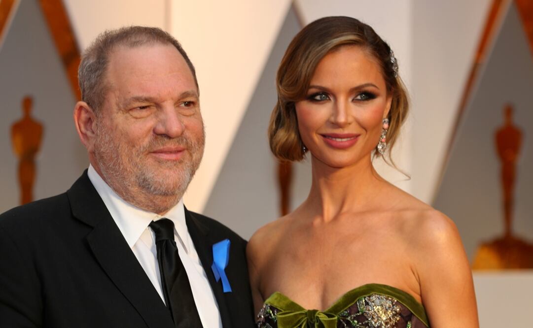 Harvey Weinstein y su esposa Georgina Chapman. Foto: Reuters/Mike Blake/Archivo