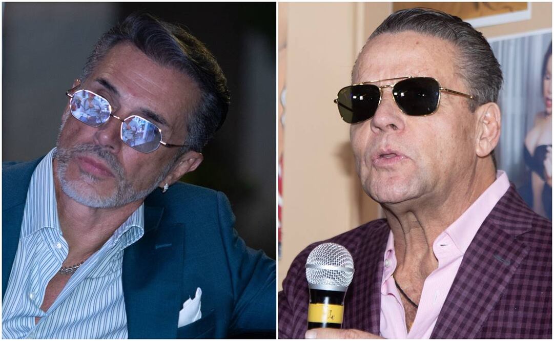 Sergio Mayer y Alfredo Adame. Foto: Archivo Clasos.