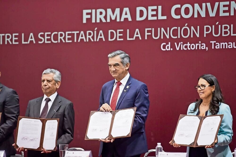 El gobernador Américo Villarreal dijo que asume por convicción la rendición de cuentas. Foto: Especial