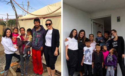 Los Ángeles de México dan techo a familias afectadas por el terremoto 