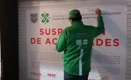 Suspenden 4 bares por no atender medidas sanitarias ante Covid-19 en la CDMX 