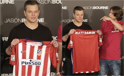 Matt Damon, fichaje estrella del Atlético de Madrid