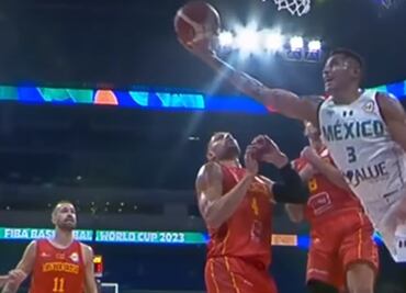 La Selección Mexicana de Balonceso cae ante Montenegro en el debut mundialista