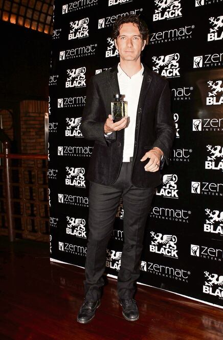 En su faceta de empresario, De Lozanne presentó su colonia Black (CLASOS)