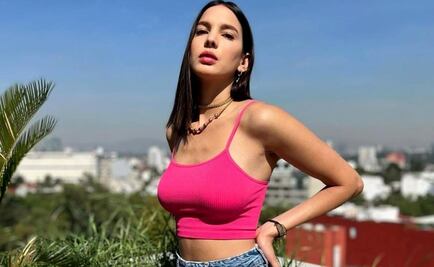 Ary, novia de Luisito Comunica, luce elegante vestido con transparencias 